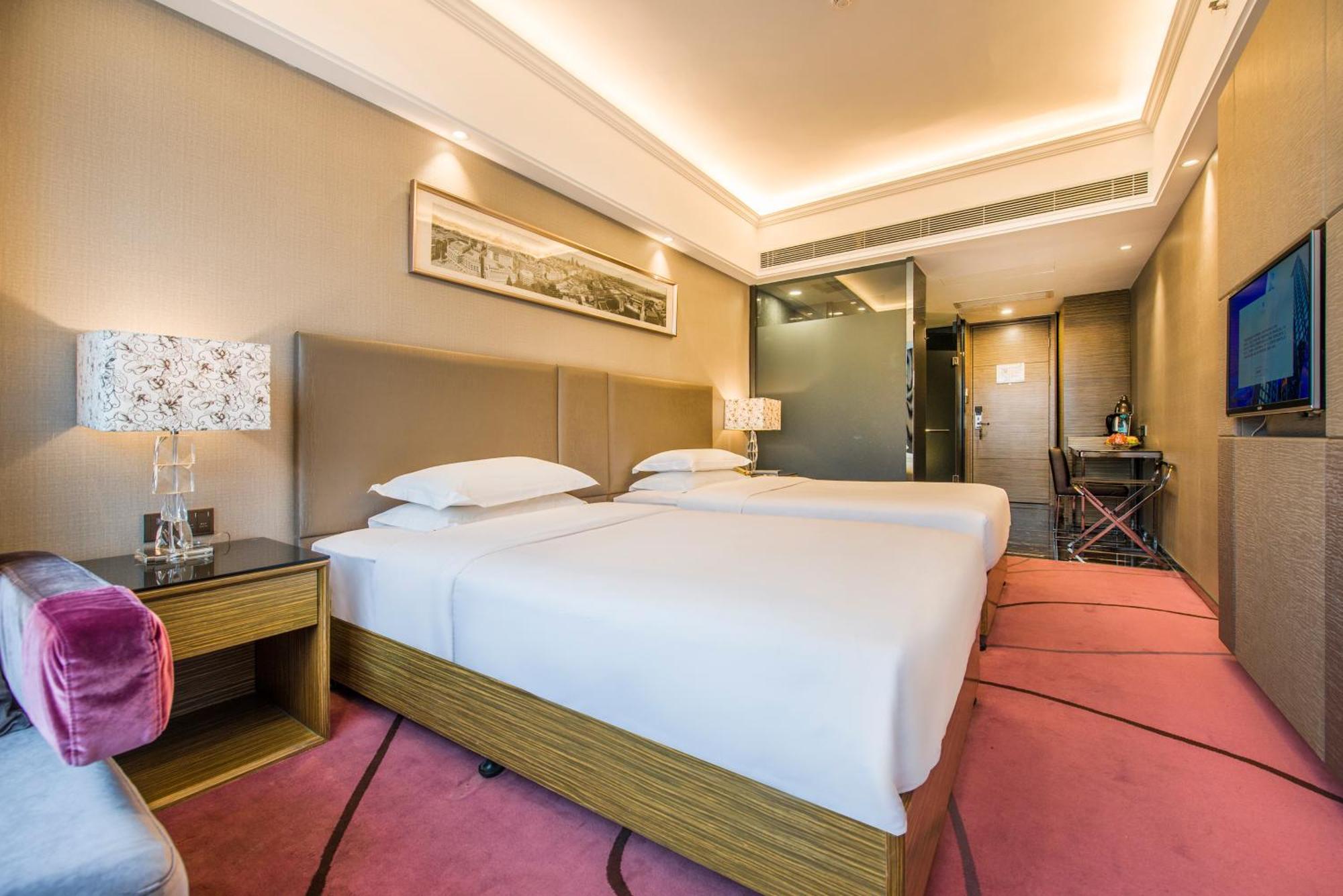 La Perle International Hotel - Free Shuttle Between Hotel And Exhibition Center During Canton Fair & Exhibitor Registration Counter Rom bilde