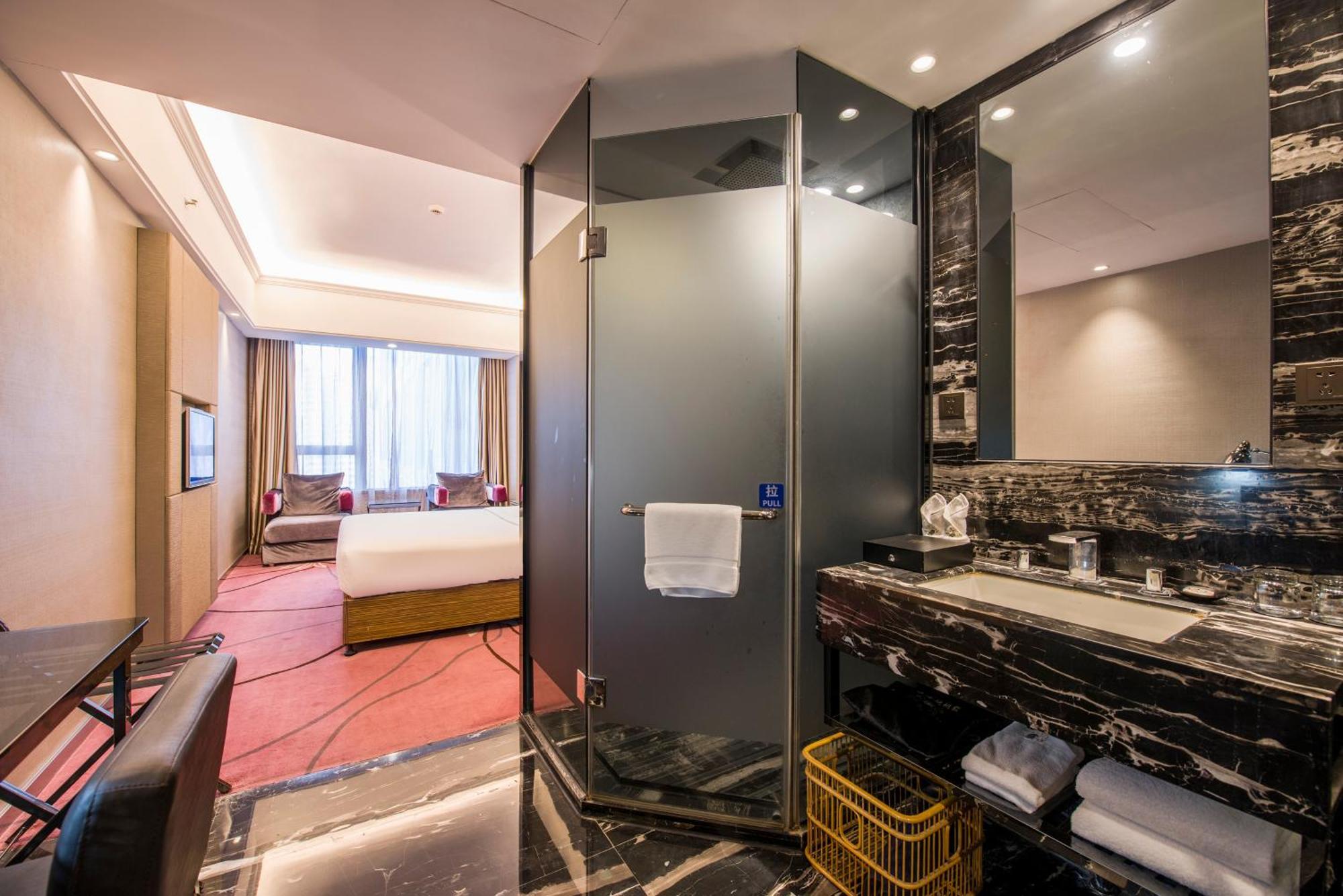 La Perle International Hotel - Free Shuttle Between Hotel And Exhibition Center During Canton Fair & Exhibitor Registration Counter Rom bilde