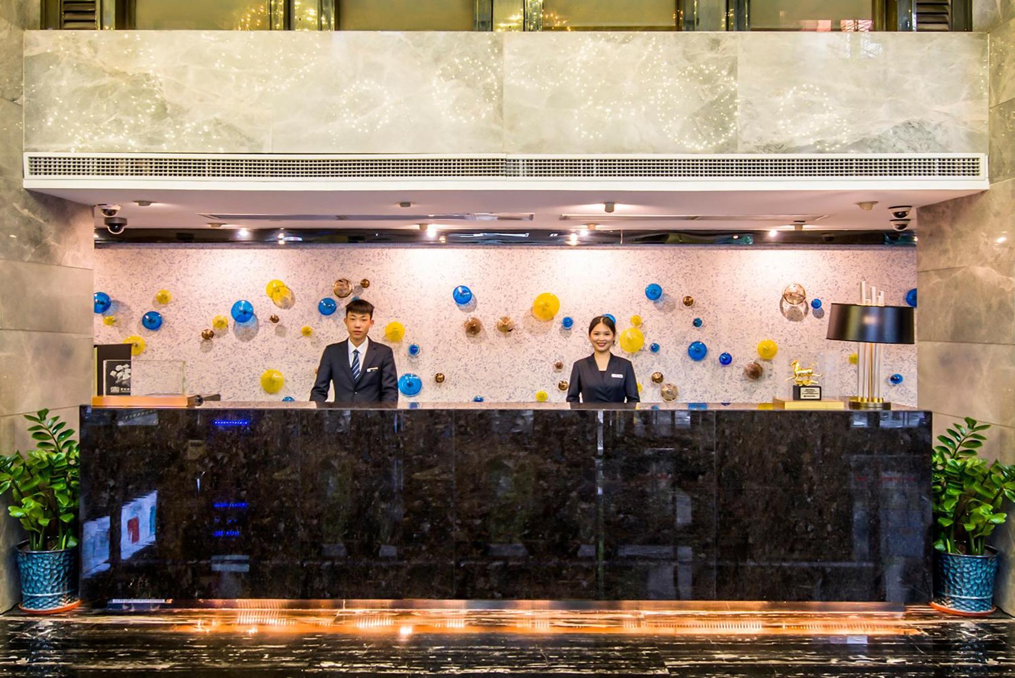 La Perle International Hotel - Free Shuttle Between Hotel And Exhibition Center During Canton Fair & Exhibitor Registration Counter Eksteriør bilde