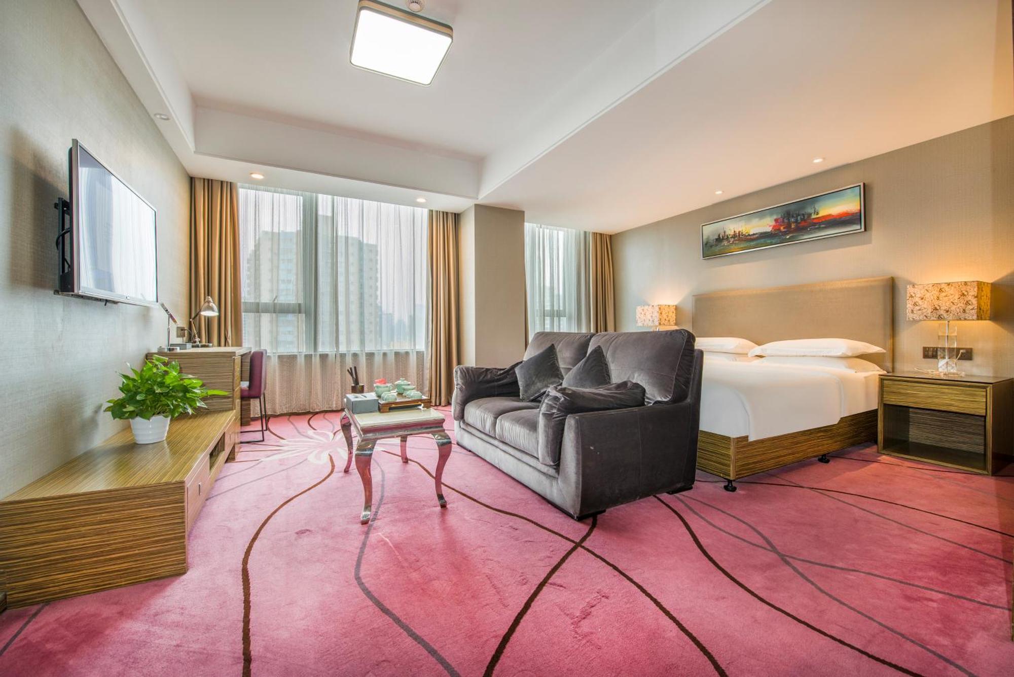 La Perle International Hotel - Free Shuttle Between Hotel And Exhibition Center During Canton Fair & Exhibitor Registration Counter Rom bilde
